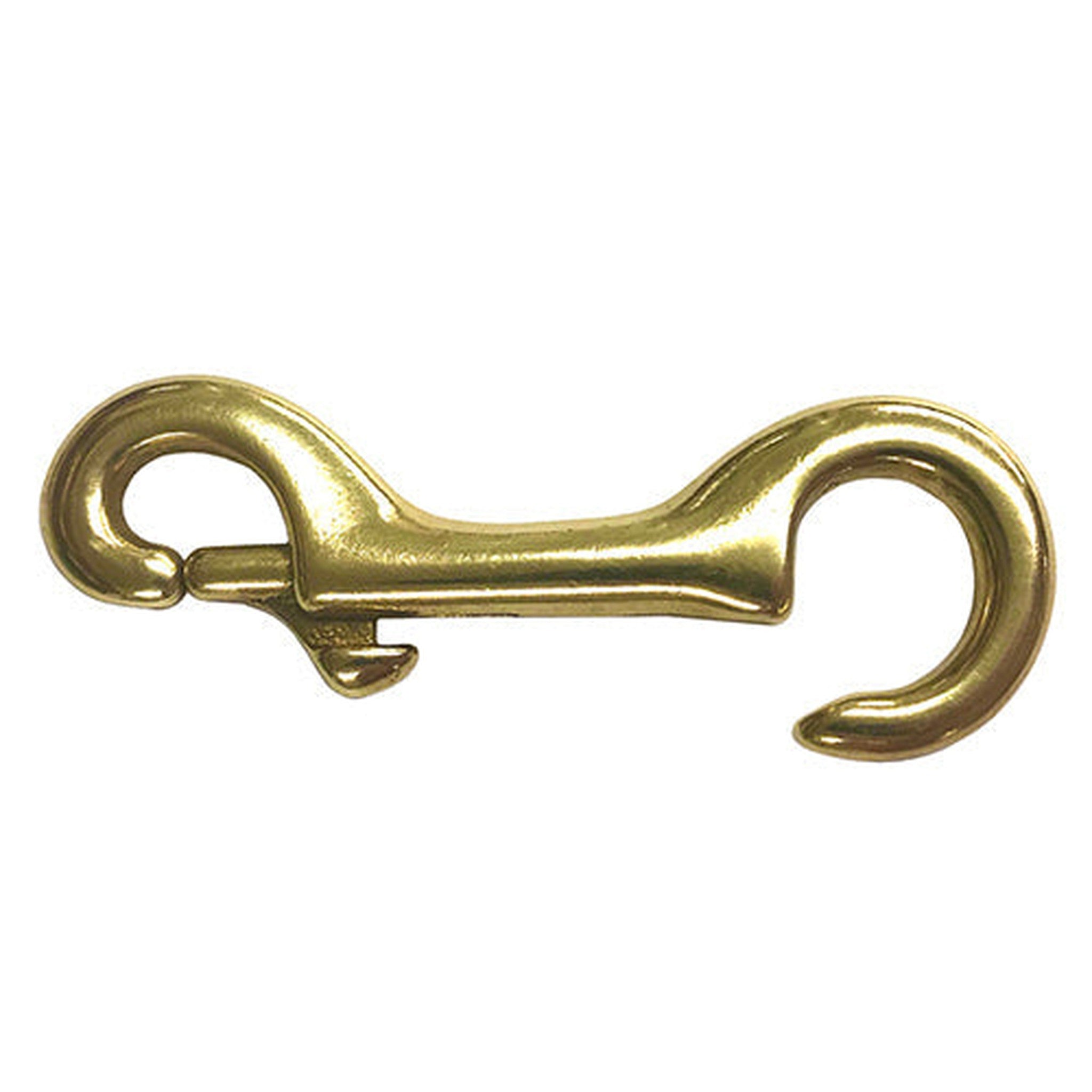 Open Eye Snap Hook Brass Hardware Bainbridge 15mm  
