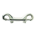 Double End Snaphook Nickel Plated 15mm