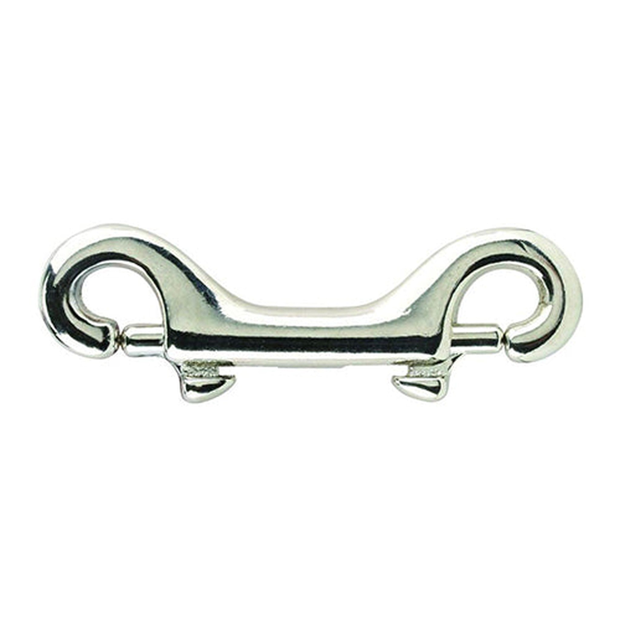 Double End Snaphook Nickel Plated Hardware Bainbridge Pty Ltd 15mm