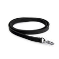 Leather Lead Fittings Animal Accessories Bainbridge Pty Ltd Black
