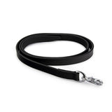 Leather Lead Fittings Animal Accessories Bainbridge Pty Ltd Black