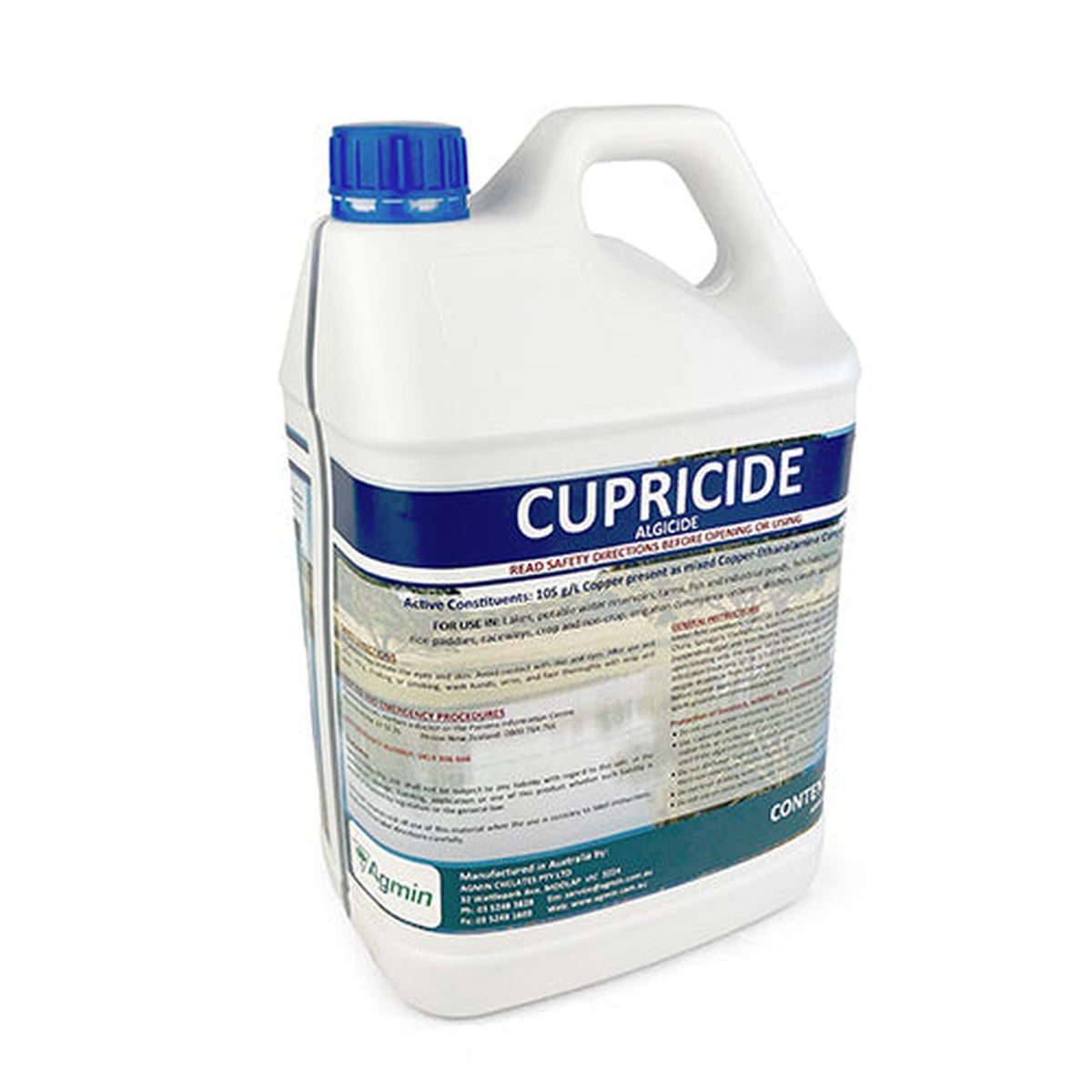 Cupricide Algae Remover Animal Accessories Bainbridge Pty Ltd