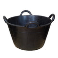Feed Tub Recycled Rubber  (4 Handles) Animal Accessories Bainbridge 40 Ltr  
