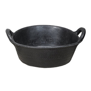 Feed Tub Recycled Rubber (2 Handles) Animal Accessories Bainbridge Pty Ltd 21L