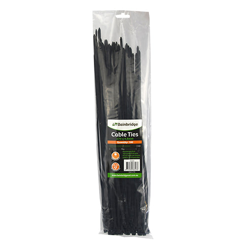 Cable Ties Hardware Bainbridge 370mm x 4.8mm  