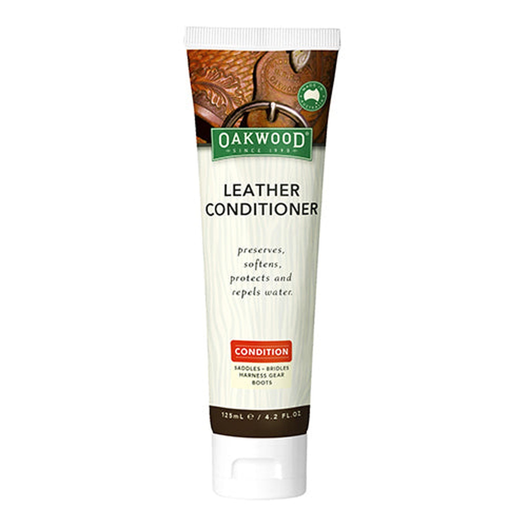 Oakwood Leather Conditioner Tube Hardware Bainbridge Pty Ltd 125ml