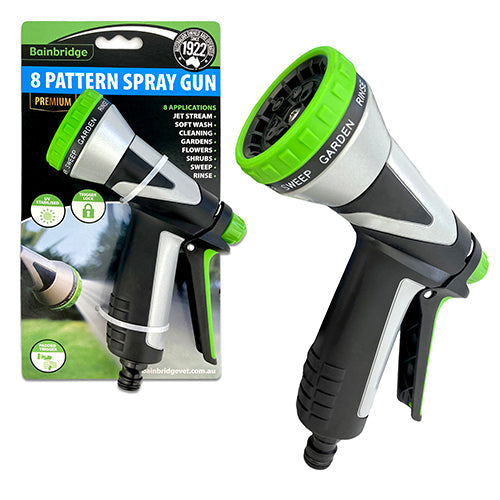 Spray Gun - Premium - 8 Pattern Horticulture Bainbridge Pty Ltd Default Title