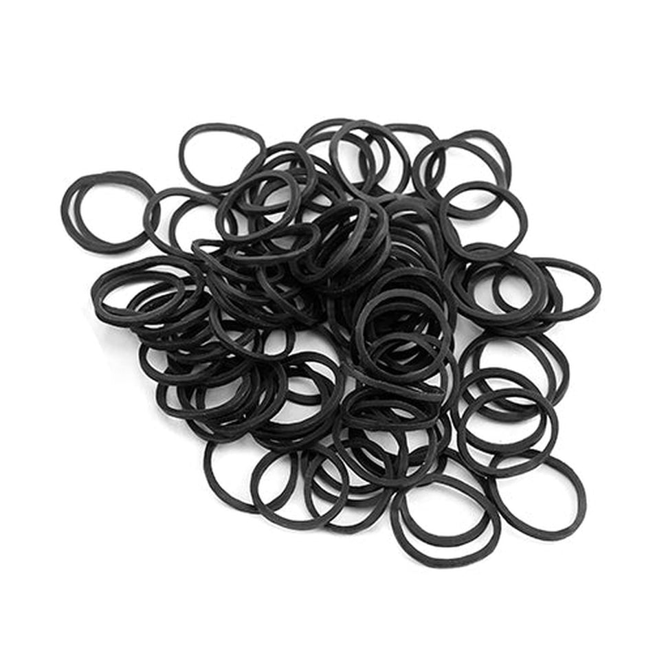 RUBBER BANDS  500PK Animal Accessories Bainbridge BLACK  