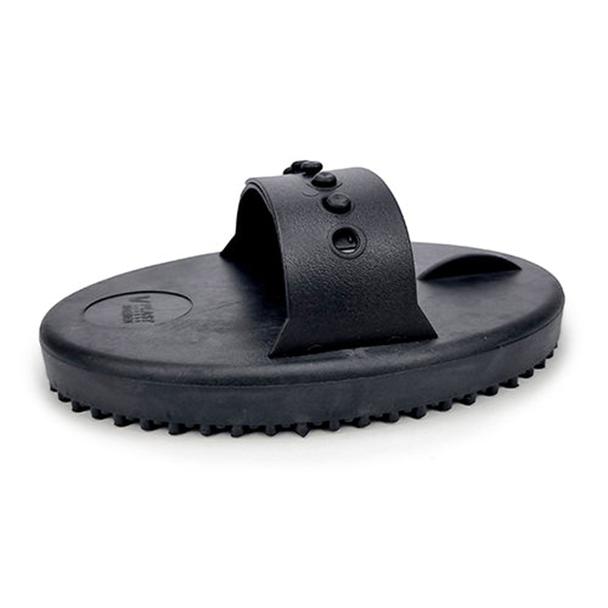 Rubber Curry Comb Animal Accessories Bainbridge Pty Ltd Large Black