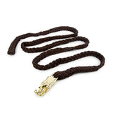 Rope Lead with Panic Snap   Brown Animal Accessories Bainbridge 2m  