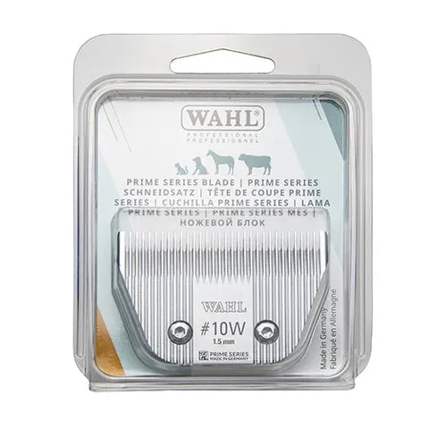 Wahl Prime Series blade pack in clear packaging on a white background