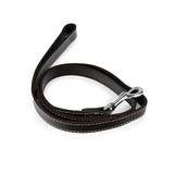 Leather Dog Lead with Chrome Plated Snap Hook