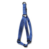 Harness Webbed Adjustable w Reflective Strips 30 Animal Accessories Bainbridge Pty Ltd 50cm Blue