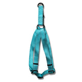Harness Webbed Adjustable w Reflective Strips 51 Animal Accessories Bainbridge Pty Ltd 70cm Aqua