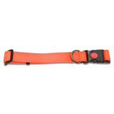 Dog Collar Webbing Reflective Strips 35 Animal Accessories Bainbridge Pty Ltd 60cm Orange