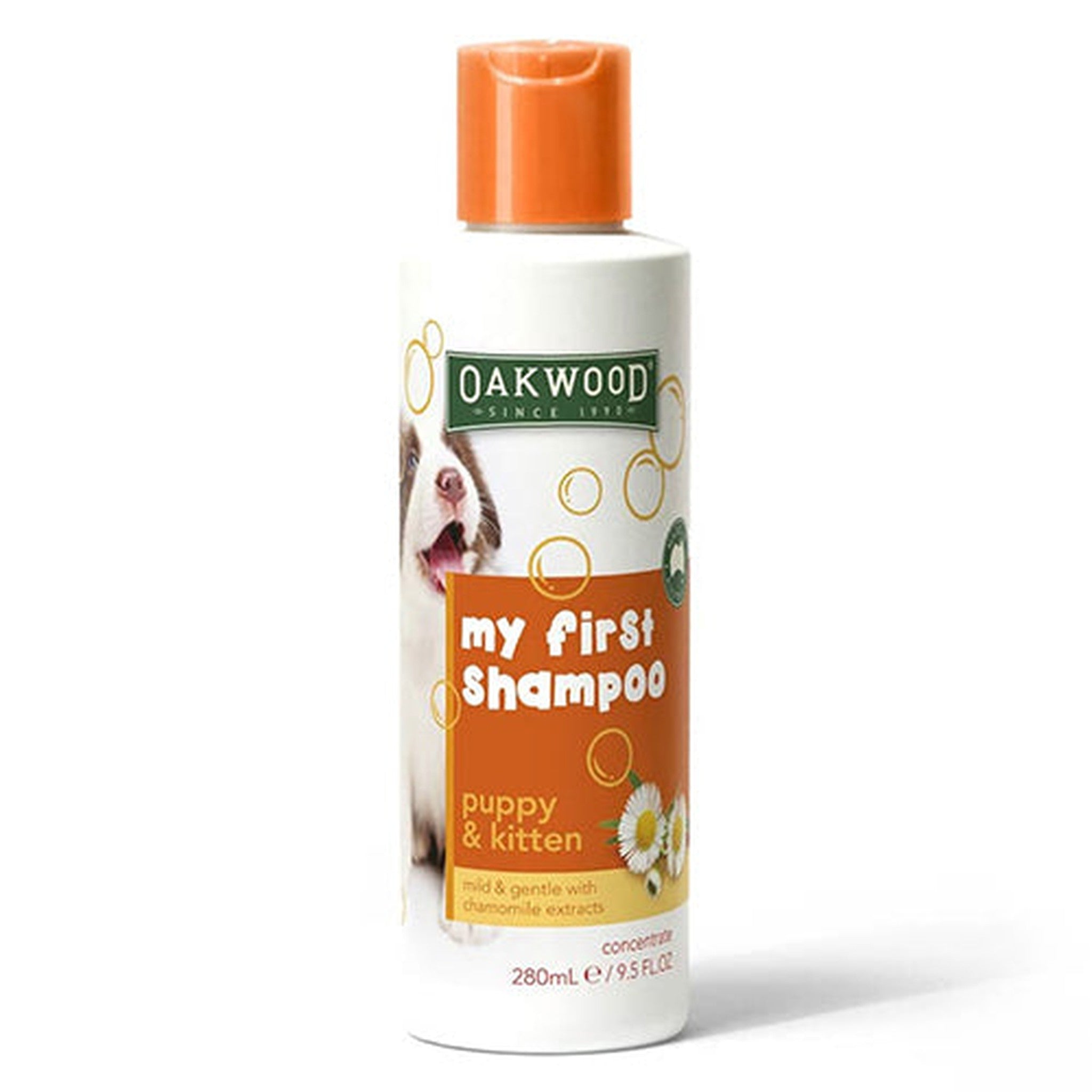 Oakwood Pet Shampoo Puppy & Kitten Animal Accessories Bainbridge Pty Ltd 280ml