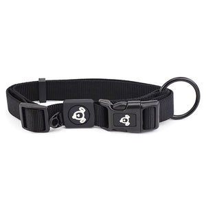 Nylon Dog Collar Premium Animal Accessories Bainbridge Pty Ltd Medium Black