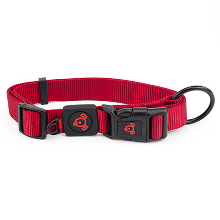 Nylon Dog Collar Premium Animal Accessories Bainbridge Pty Ltd Medium Red