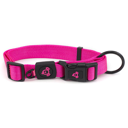 Nylon Dog Collar Premium Animal Accessories Bainbridge Pty Ltd Large Pink