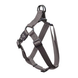 Nylon Step in Harness Premium   Grey Animal Accessories Bainbridge   
