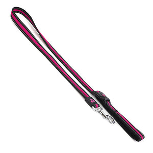 Double Layer Reflective Mesh Cafe Lead Animal Accessories Bainbridge Pty Ltd 2.5cm x 120cm Pink