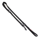 Nylon Dog Lead Premium with Shock Absorb Animal Accessories Bainbridge Pty Ltd 2.5cm x 120cm Black
