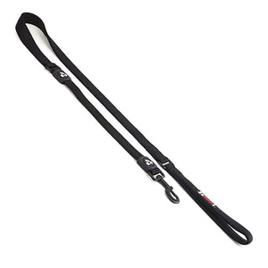 Nylon Dog Lead Premium with Shock Absorb Animal Accessories Bainbridge Pty Ltd 2.5cm x 120cm Black
