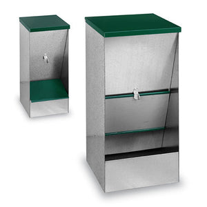 Galvanised Dog Feeder Self Feeder Animal Accessories Bainbridge