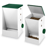 Galvanised Dog Feeder Manual Release Animal Accessories Bainbridge Pty Ltd 5kg