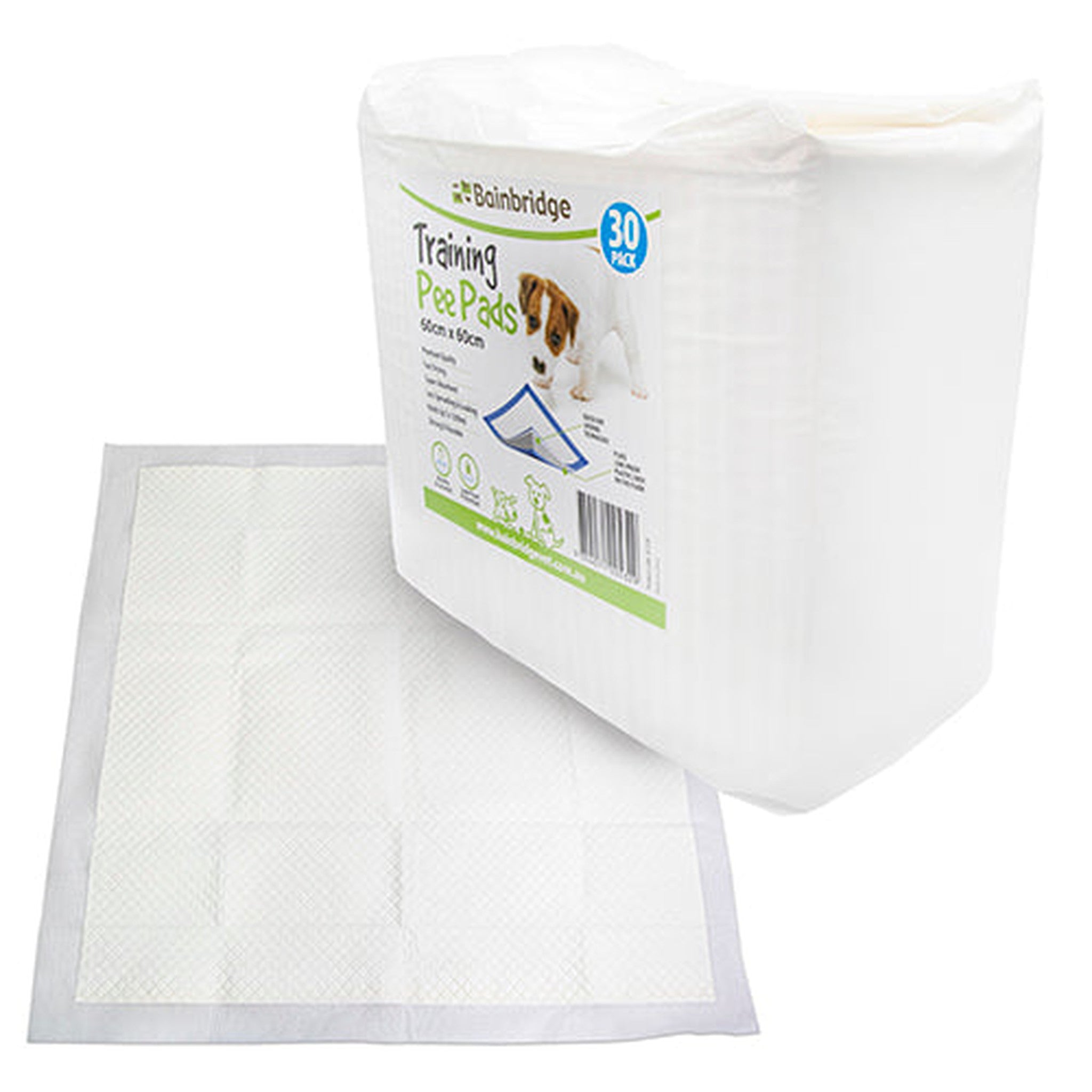 Puppy Training Pad Premium  30 Pack Animal Accessories Bainbridge 60cm x 60cm  