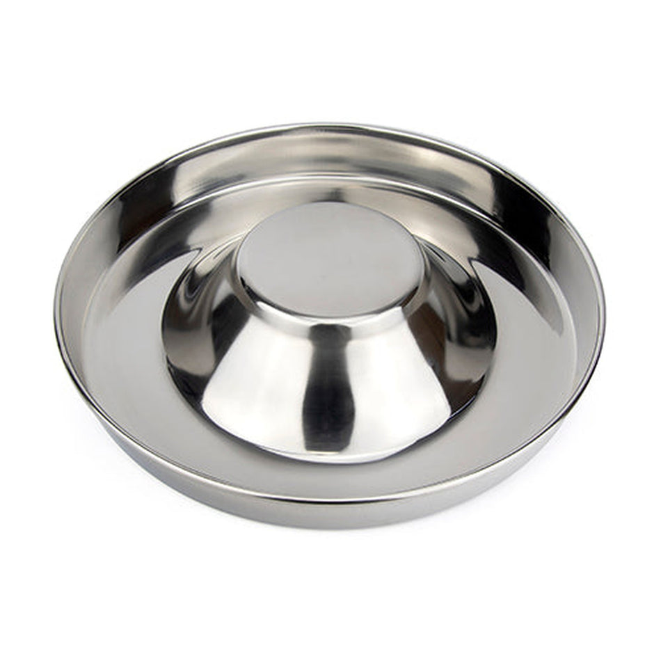 Stainless Steel Puppy Saucer Bowl Animal Accessories Bainbridge 28cm  