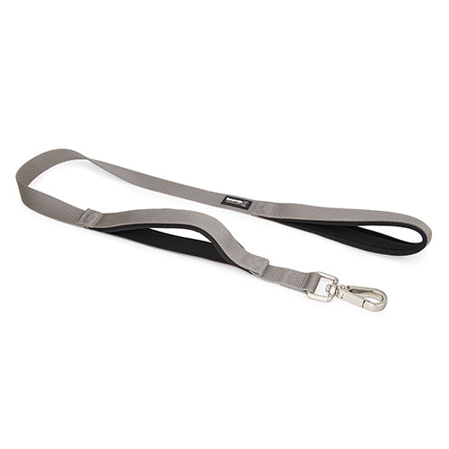 Premium Sport Dog Lead with Safety Handle Animal Accessories Bainbridge 1.5cm x 120cm Silver 