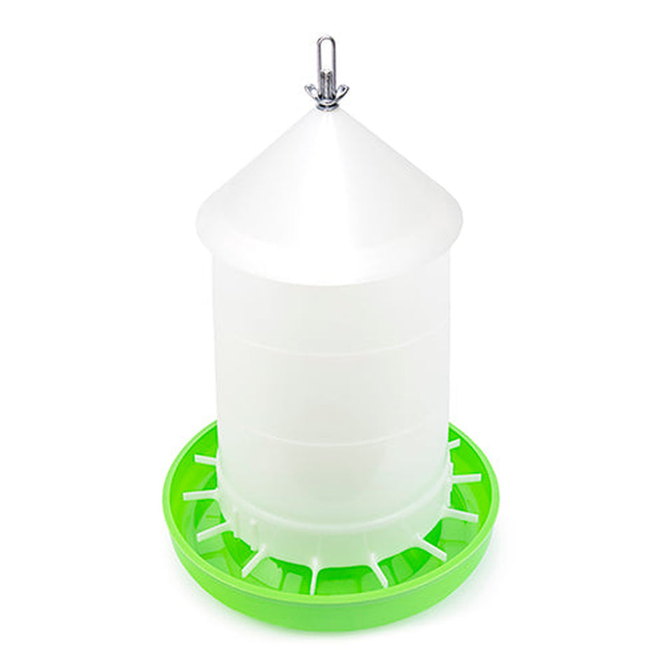 Poultry Feeder with Lid Animal Accessories Bainbridge Pty Ltd 5kg
