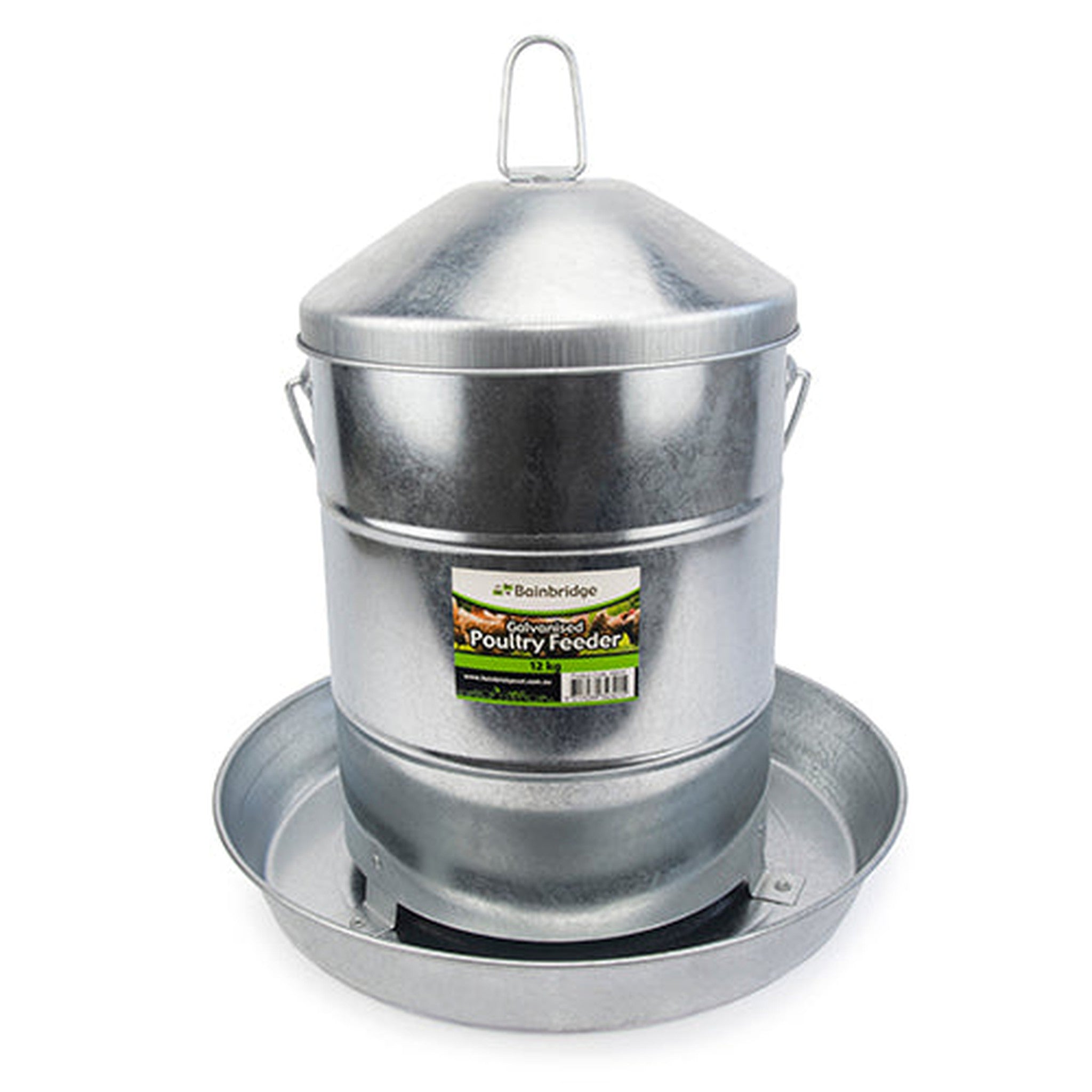 Gal Poultry Feeder Animal Accessories Bainbridge Pty Ltd 12kg