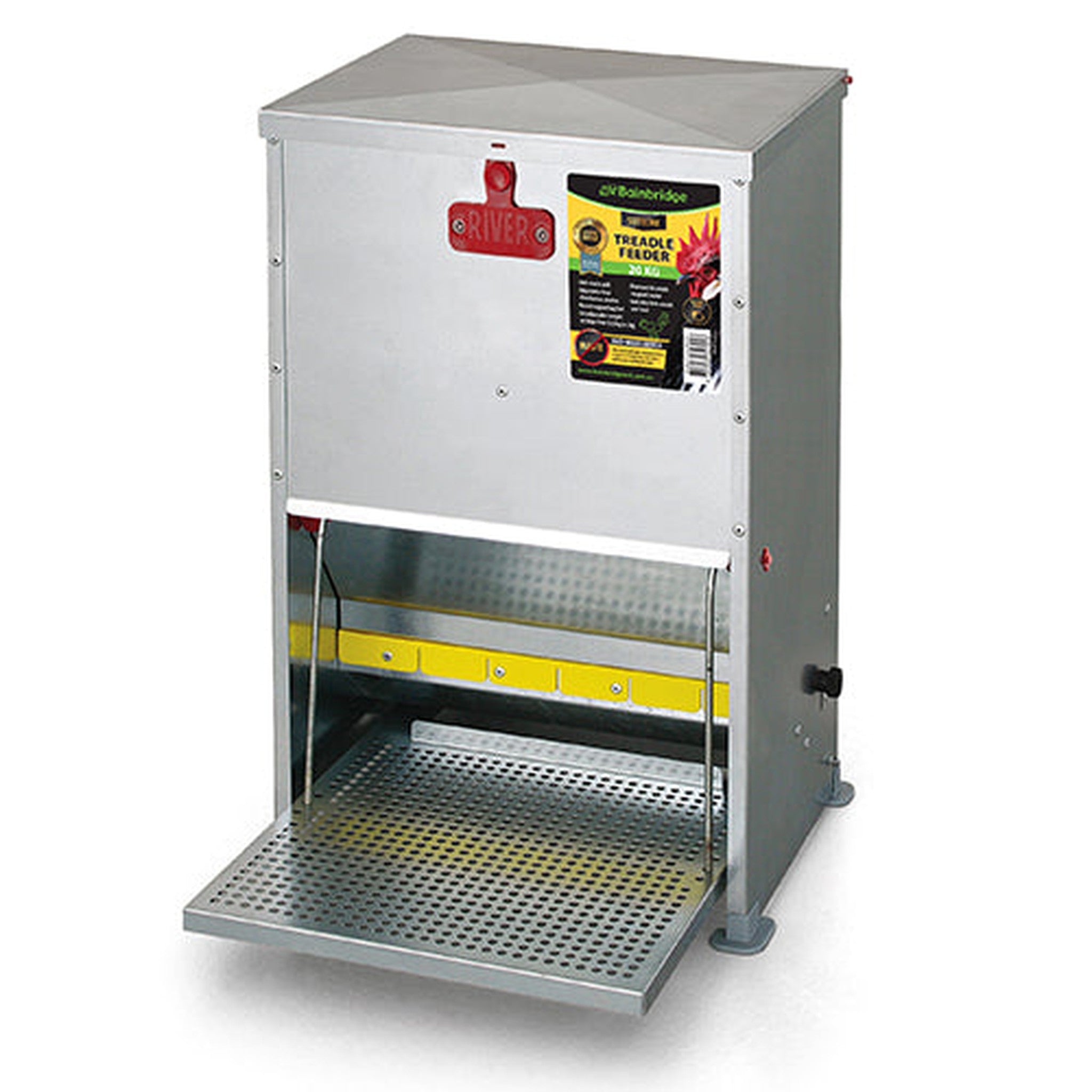 Supreme Treadle Feeder Animal Accessories Bainbridge Pty Ltd 20kg