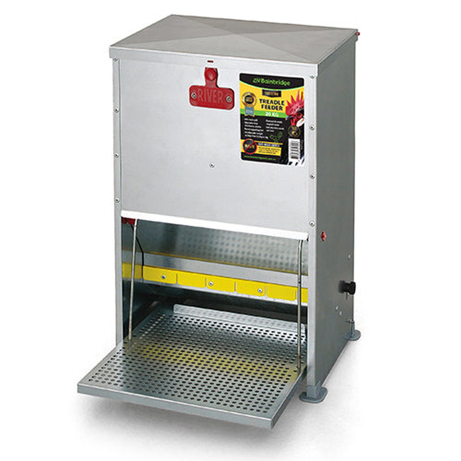 Supreme Treadle Feeder Animal Accessories Bainbridge Pty Ltd 20kg
