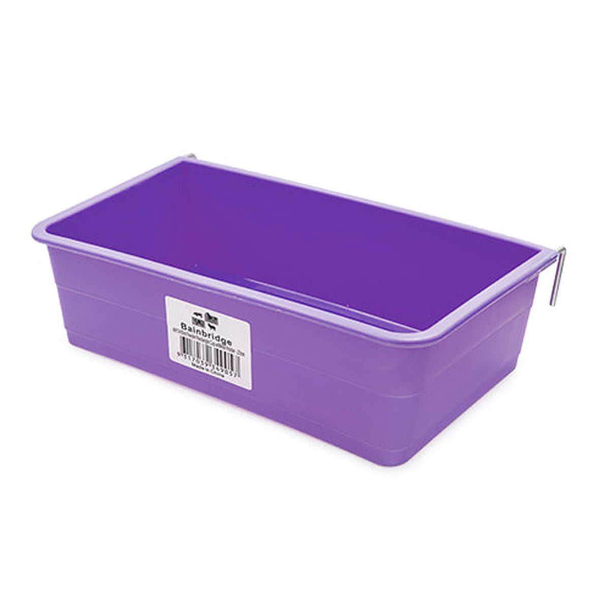 Coop Cup  Plastic Rectangle Cup Animal Accessories Bainbridge Medium 17cm Purple