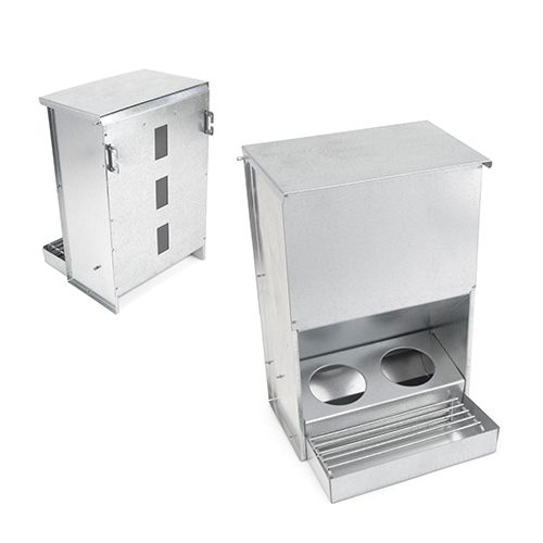 Metal Bird Feeder with Holes by Austral Ag
