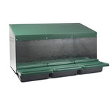 Nesting Box Metal & Plastic Outside Triple Hole