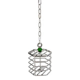Bird Toy Foraging Baffle Cage