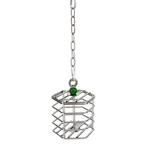 Bird Toy Foraging Baffle Cage