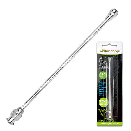 Bird Crop Needle x Animal Accessories Bainbridge Pty Ltd 12G