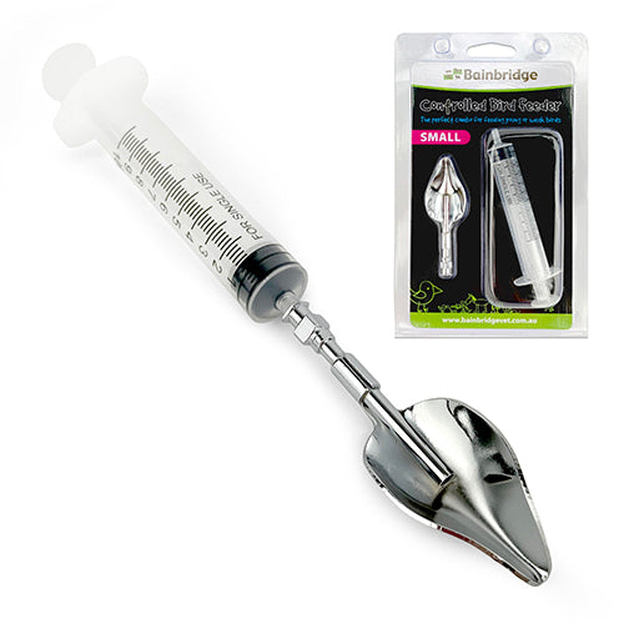 Bird Controlled Feeding Spoon Animal Accessories Bainbridge Pty Ltd Small