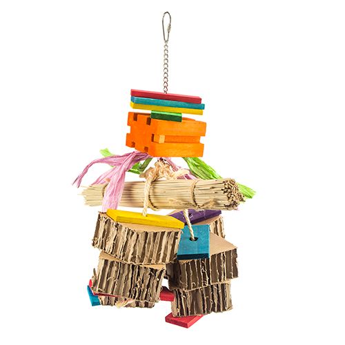 Bird Toy Destructive - Shredz Cardboard Hangs by Austral Ag