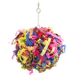 Bird Toy Destructive - Shredz Ball Large by Austral Ag