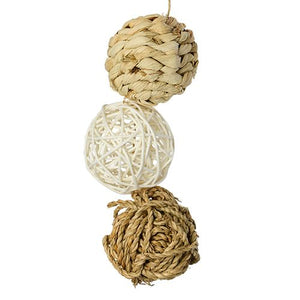 Bird/Small Animal Toy - Naturals - Balls by Austral Ag