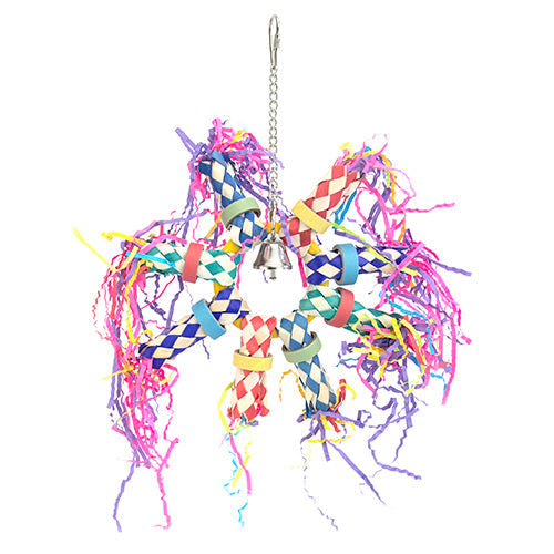Bird Toy Destructive - Fiesta Star Animal Accessories Bainbridge Pty Ltd Default Title