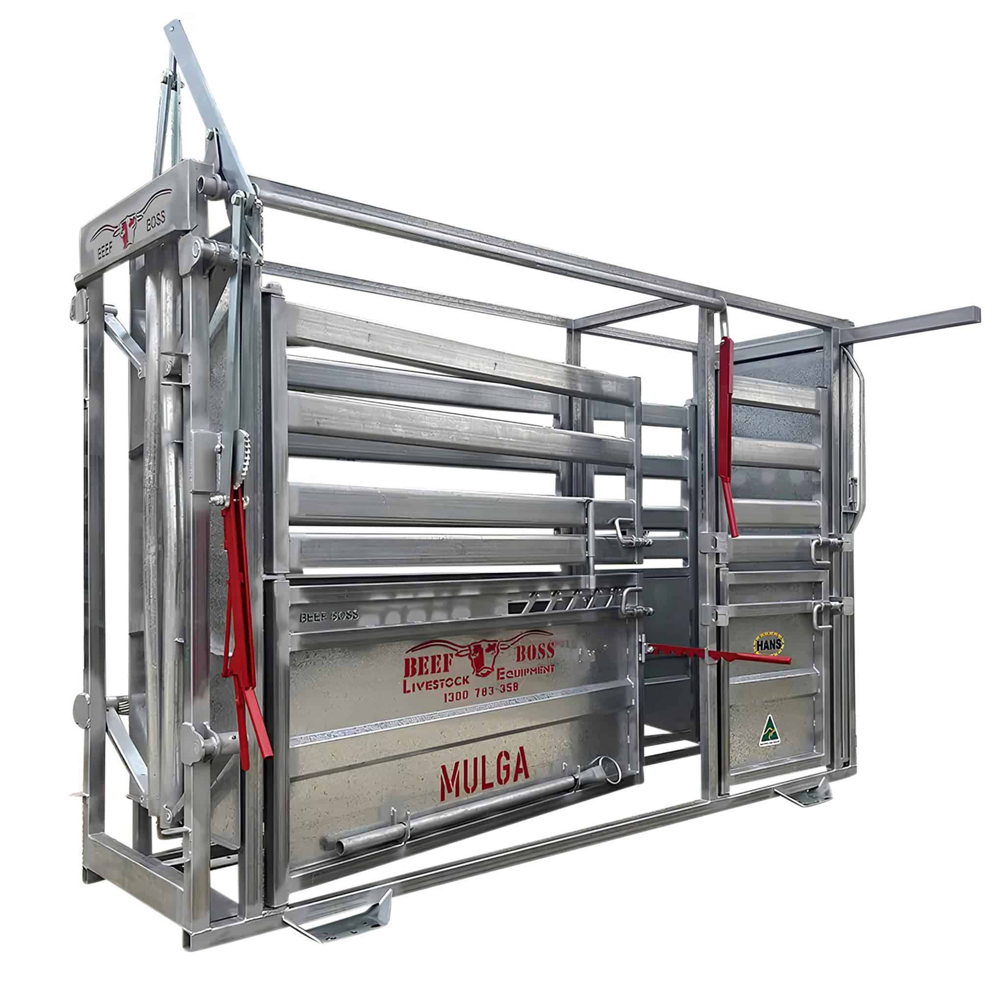 Mulga Parallel Squeeze Livestock Hans Steel Pty Ltd
