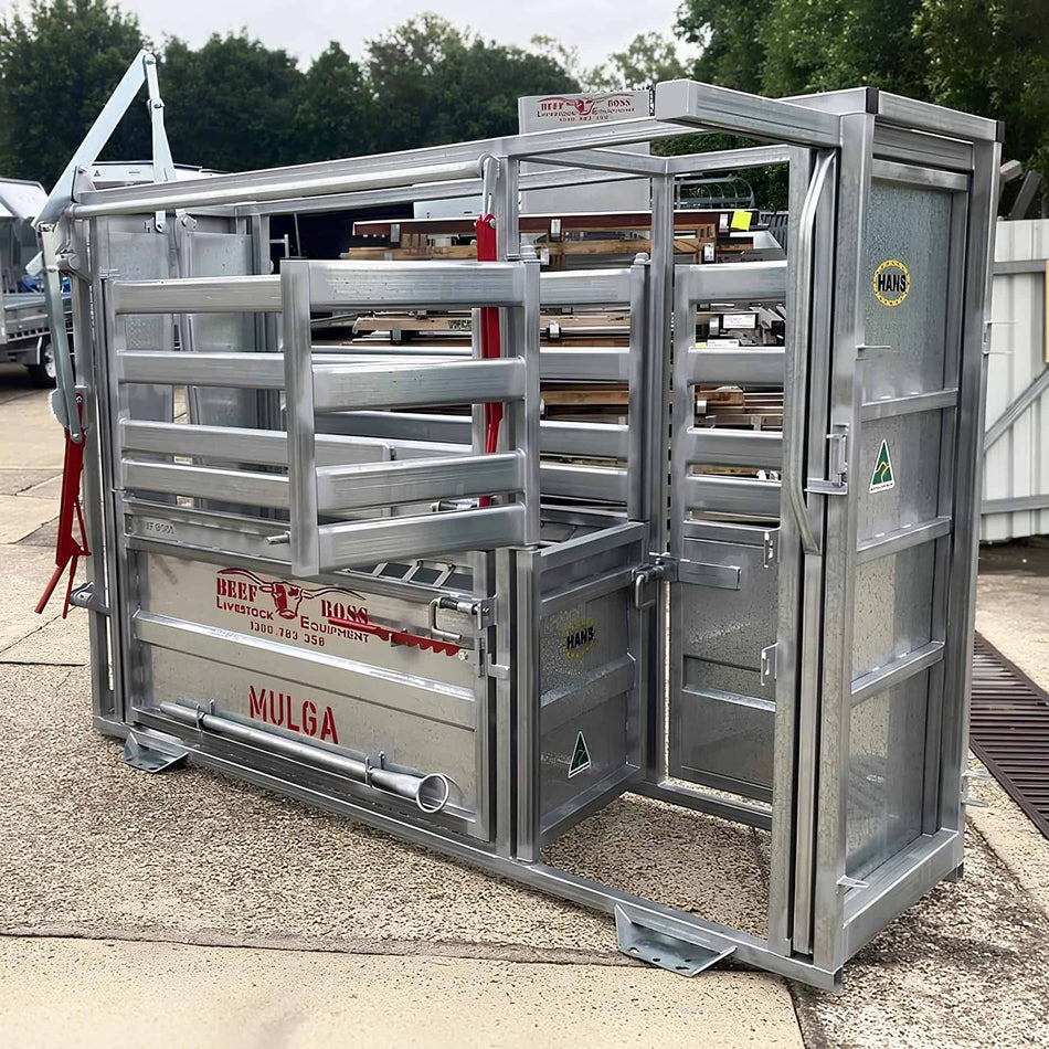 Mulga Parallel Squeeze Livestock Hans Steel Pty Ltd