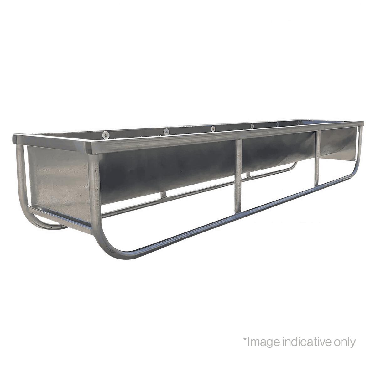 Angus Dry Lick Feeder Livestock Hans Steel Pty Ltd 1m
